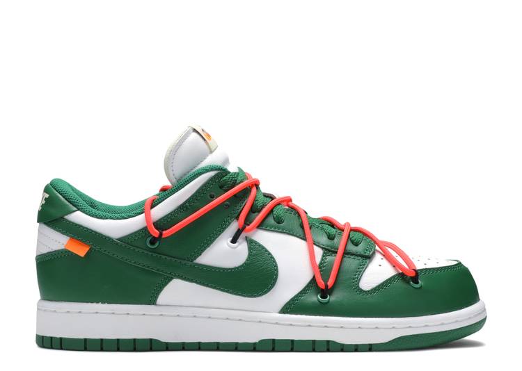 NIKE DUNK LOW X OW 'PINE GREEN' CT0856-100