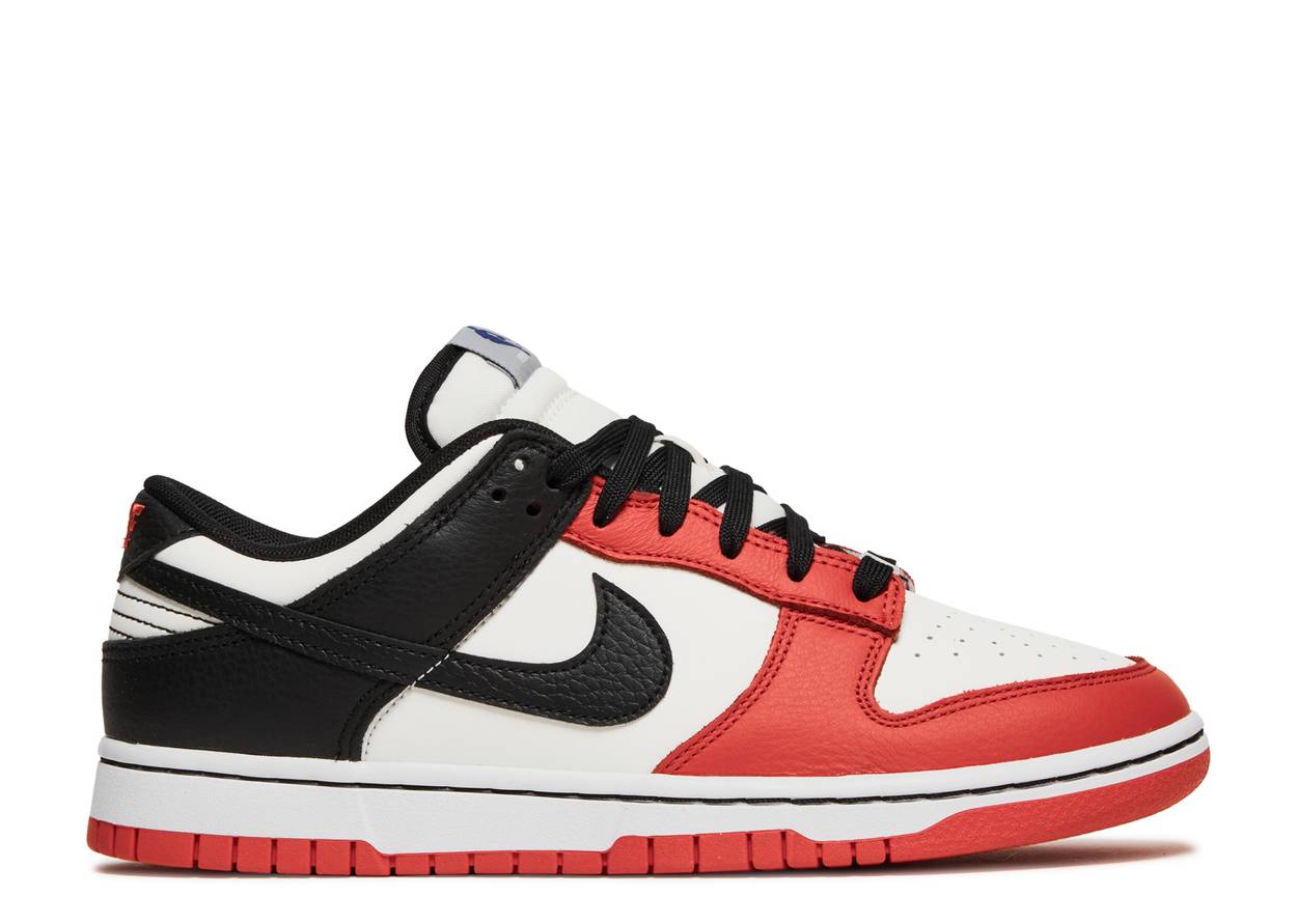 NIKE DUNK LOW EMB X NBA '75TH ANNIVERSARY - BULLS' DD3363-100