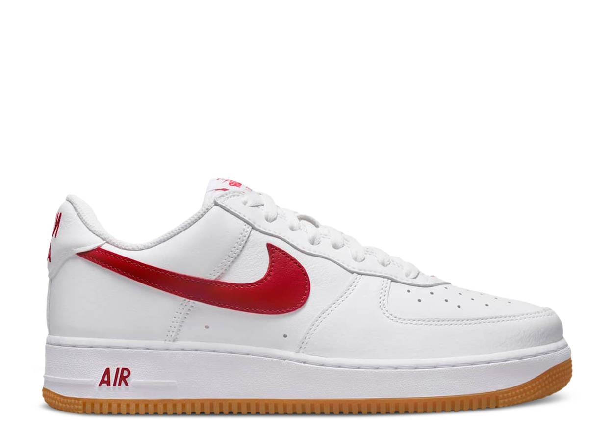 NIKE AIR FORCE 1 LOW RETRO 'COLOR OF THE MONTH - UNIVERSITY RED' DJ3911-102