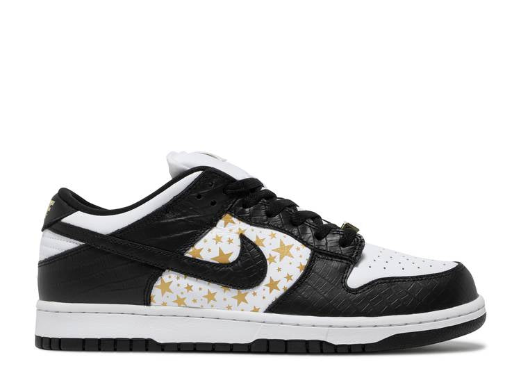 NIKE SB DUNK LOW OG QS X SUPREME 'BLACK' DH3228-102