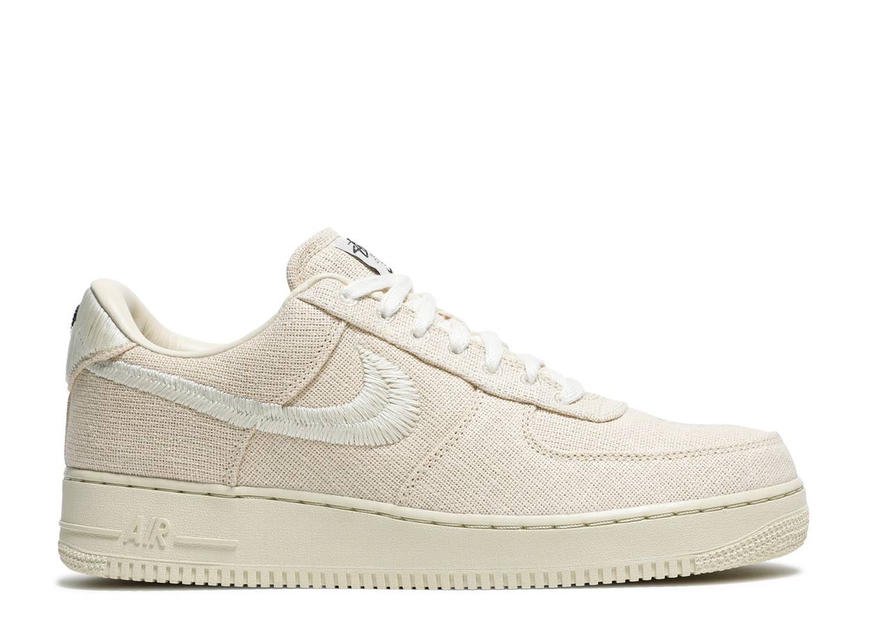 NIKE AIR FORCE 1 LOW X STUSSY 'FOSSIL' CZ9084-200