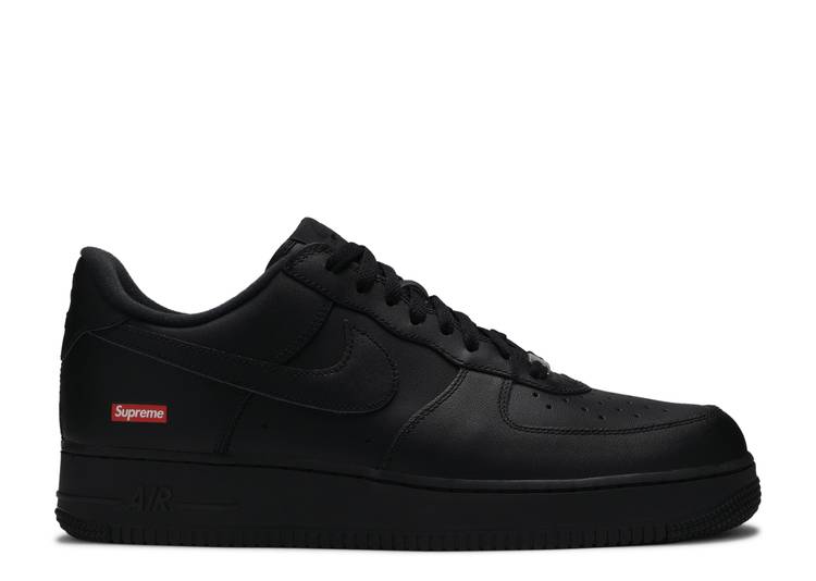 NIKE AIR FORCE 1 LOW X SUPREME 'BOX LOGO - BLACK' CU9225-001