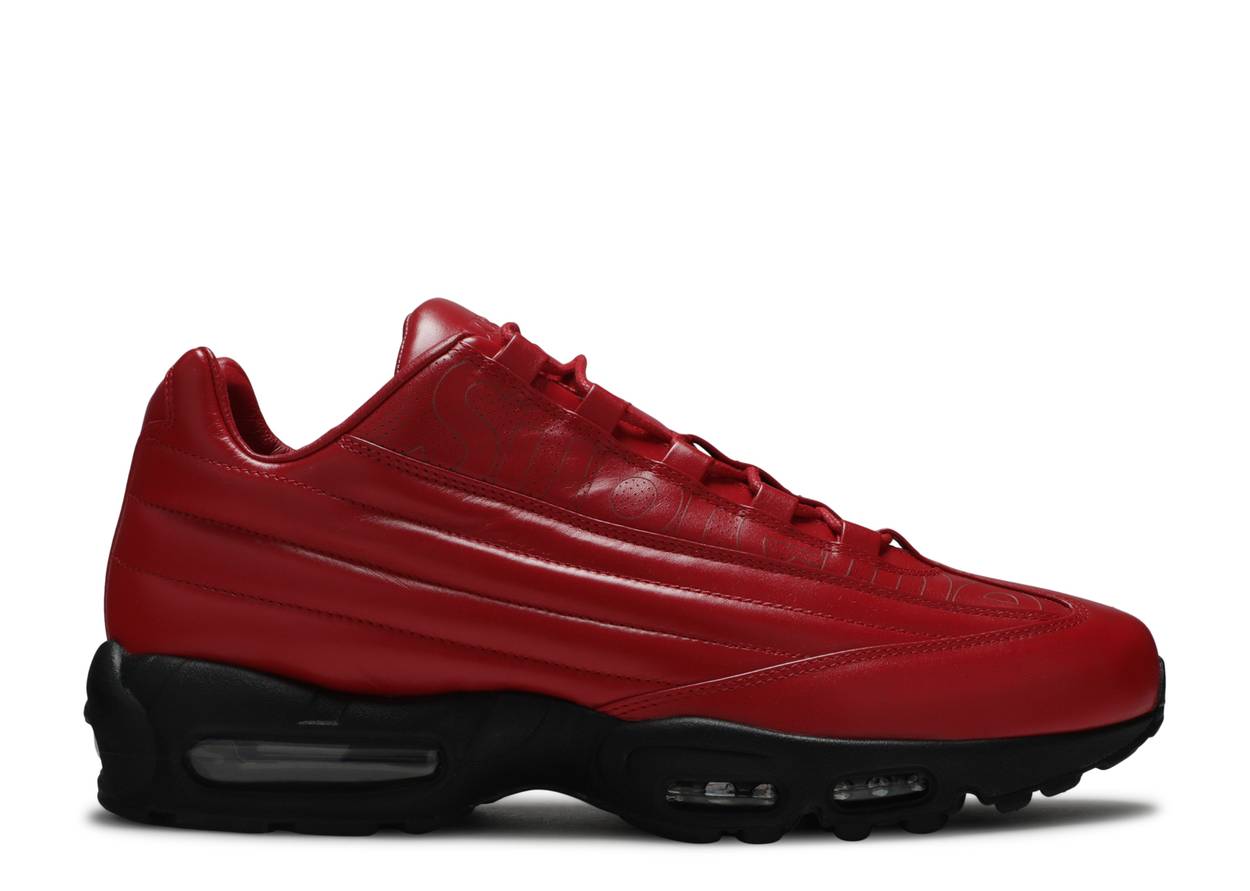 NIKE AIR MAX 95 LUX X SUPREME 'GYM RED' CI0999-600